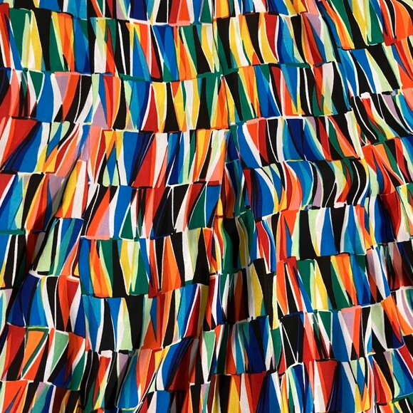 NWT Premise Multicolor Geometric Print Pull-on Skirt Women's Size S - Picture 3 of 7